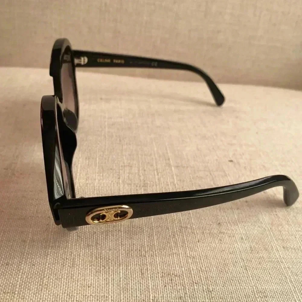 Celine Round Maillon Triomphe Round Frames Sungla… - image 8